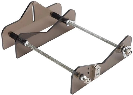 Flessensnijder Professionale Maniglia in Acciaio Inossidabile - Flessensnijgereedschap - Macchina per Fai da Te - Taglio di Bicchieri di Vino - Palo di Stabilizzazione - Leggero e Stabile - Strumento per la Tagliatura delle Bottiglie