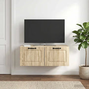 Mobile Porta TV da Muro Rovere Sonoma 78,5 x 41 x 30 cm 899367