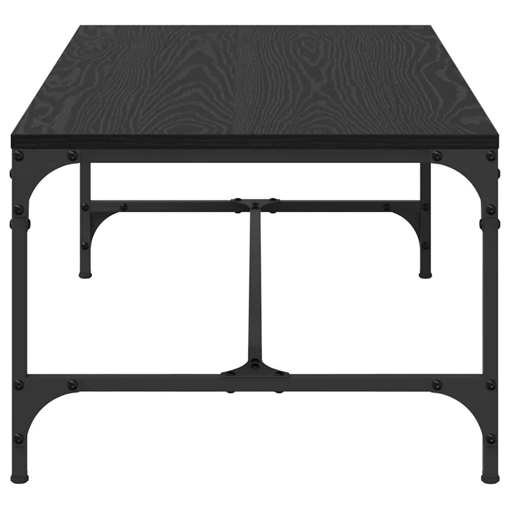 Tavolino da salotto Rovere Nero 100 x 50 x 35 cm