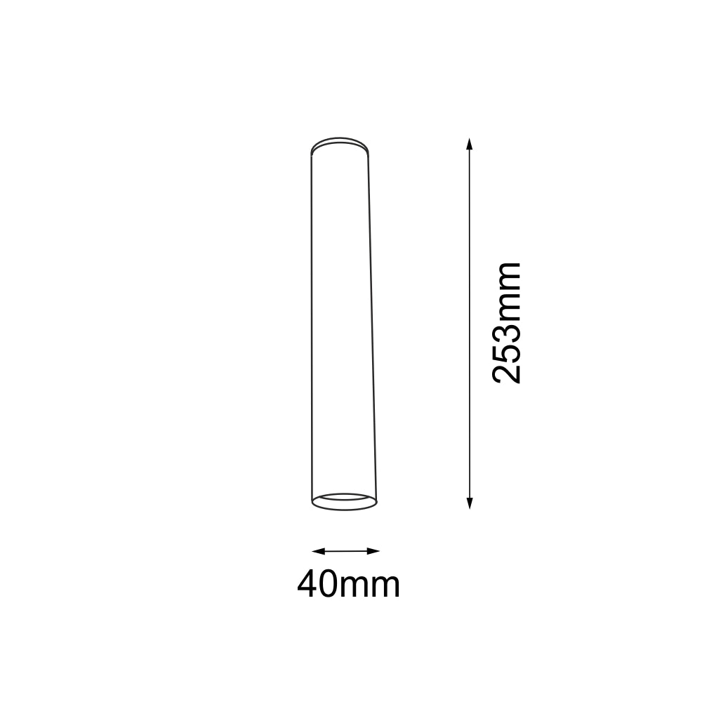 Spot soffitto bianco tondo 25 cm GU10 4W Shilo Yabu