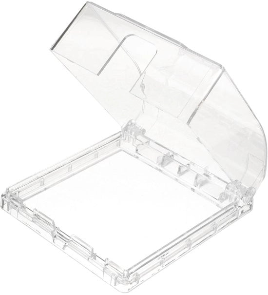 Copertura per interfono acqua resistente - Copertura per interfono - Copertura in plastica - Cappotto per interfono trasparente - Installazione facile - Copertura 12,5x10x4,5 cm - Protezione per interfono
