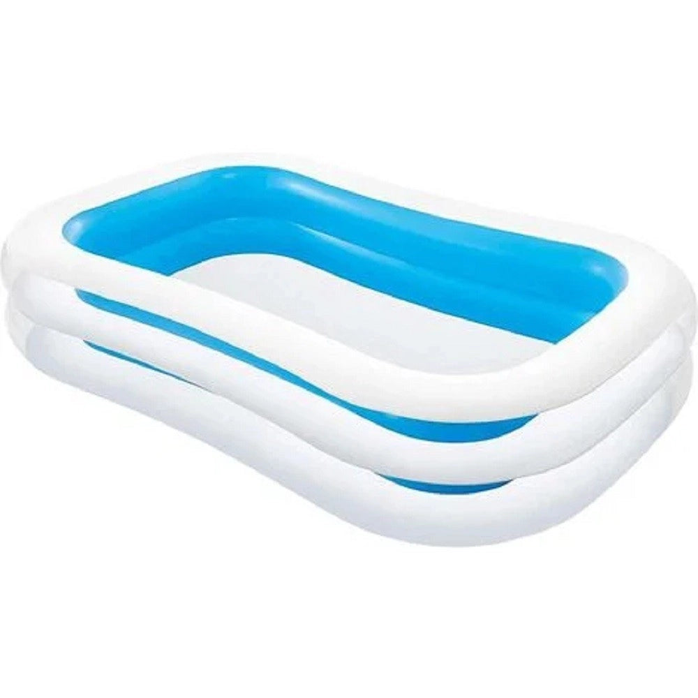 Trade Shop - Piscina Gonfiabile Swim Center Family Pool 262x175x56cm Rettangolare 750lt 56483 -