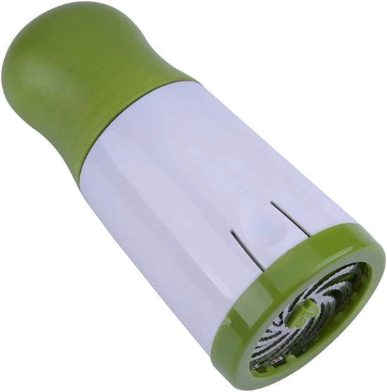 1 coltello in acciaio inossidabile, sicuro nuovo (colore: bianco e verde)