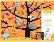 Scenario con adesivi rimovibili Acchiapparella, Djeco, Eta 3-6 anni