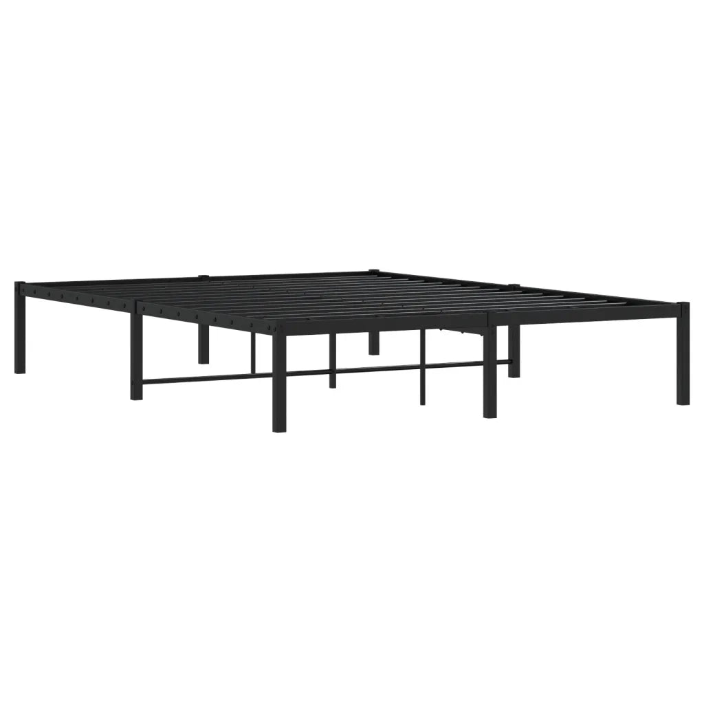 Giroletto in Metallo Nero 135x190 cm 373654
