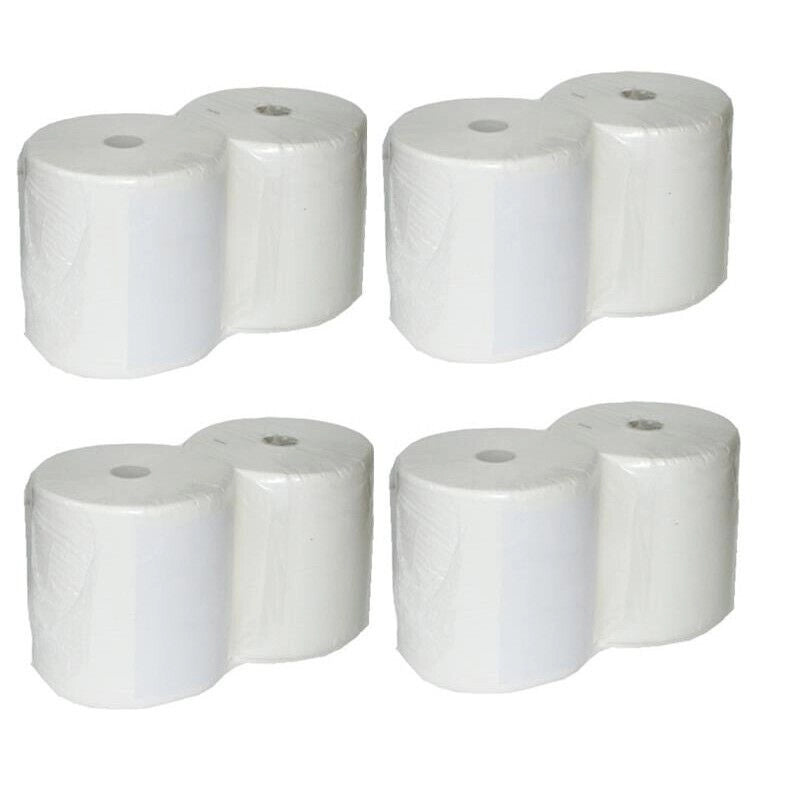 MAURY'S 4 SET DI BOBINE MULTIUSO 100% CELLULOSA CONFEZIONE DOPPIA 800 STRAPPI