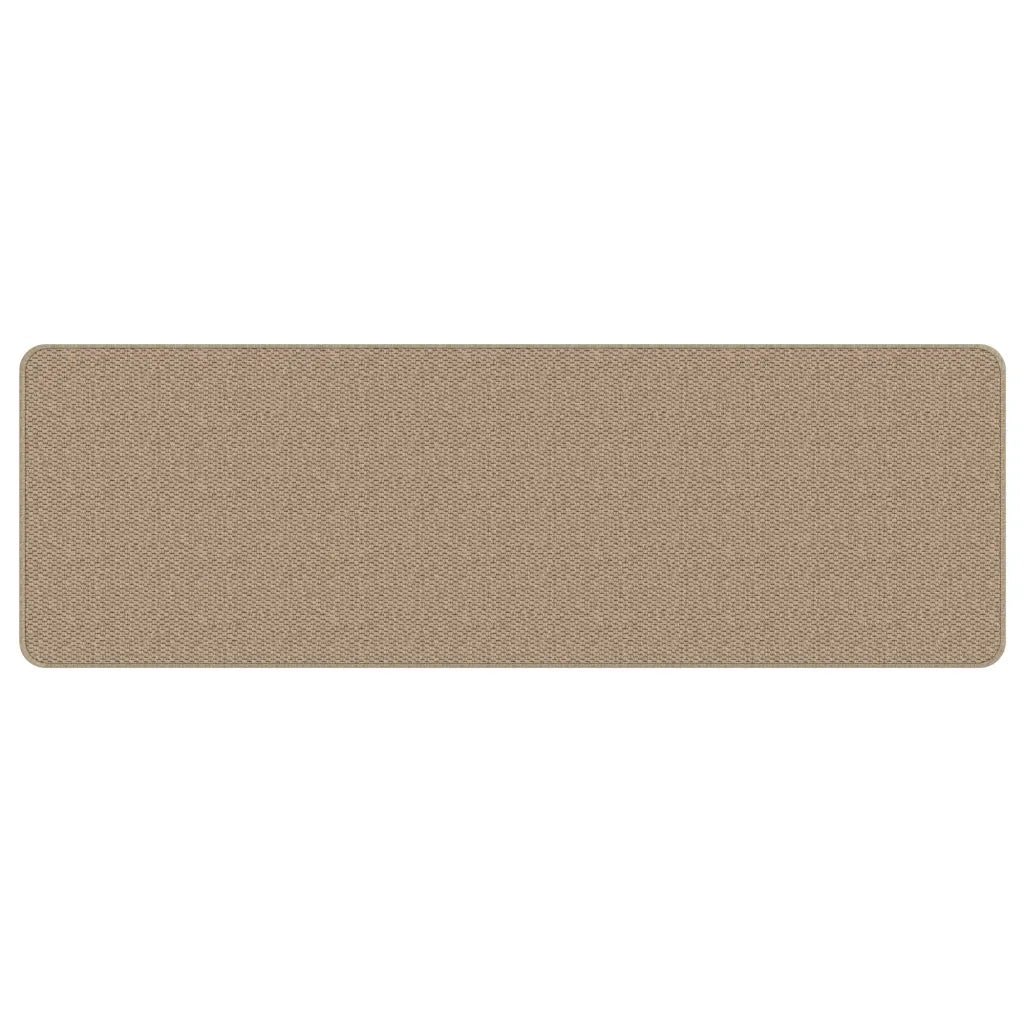 Tappeto Corsia Aspetto Sisal Sabbia 50x150 cm 355785