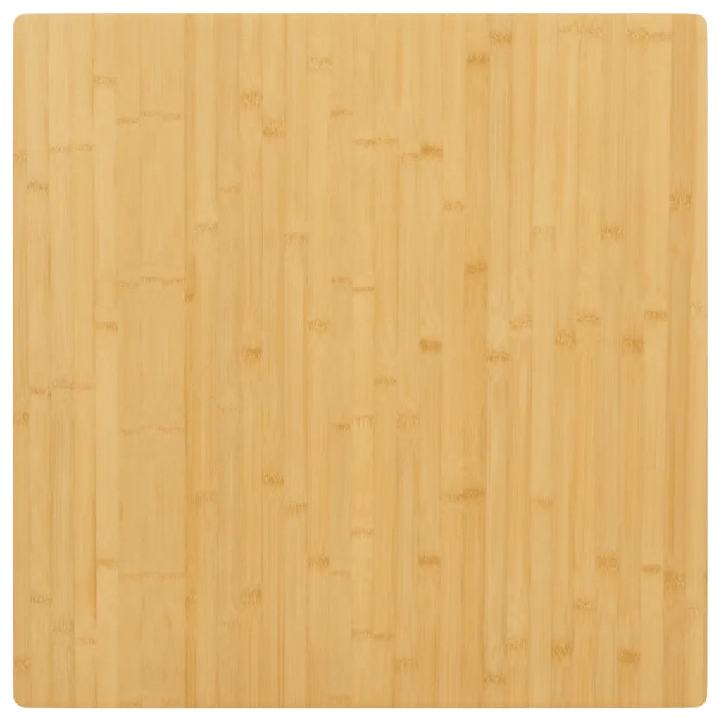 Piano del Tavolo 90x90x2,5 cm in BambÃ¹cod mxl 79988