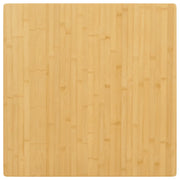 Piano del Tavolo 90x90x2,5 cm in BambÃ¹cod mxl 79988