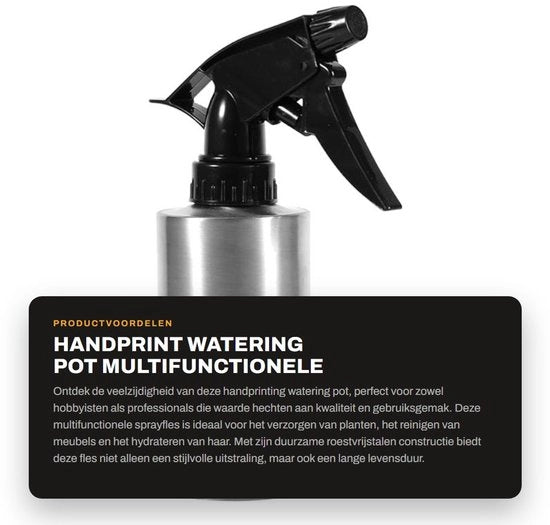 Gieter multifunzionale per piante e viso - 250ml - in acciaio inossidabile - manuale - multifunzionale - durevole e resistente alla corrosione - bollitore d'acqua portatile