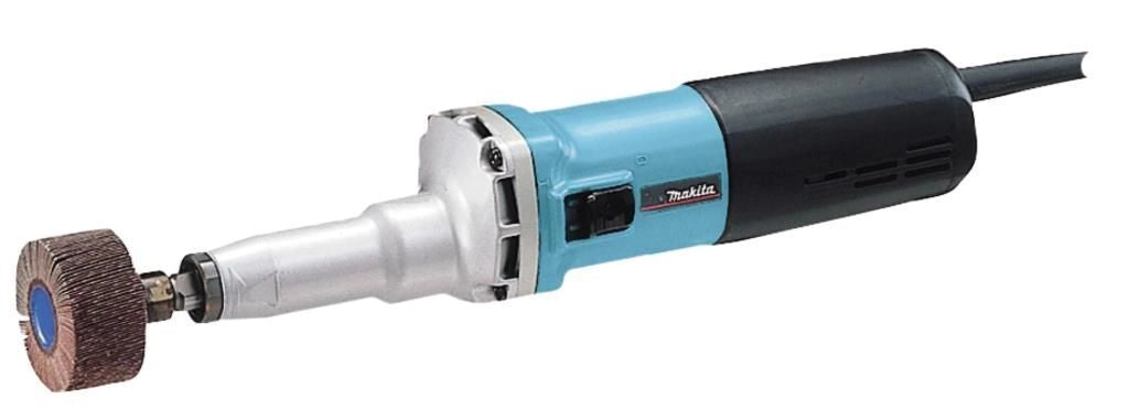 Makita GD0810C smerigliatrice a matrice e dritta 7000 Giri/min Blu, Grigio 750 W