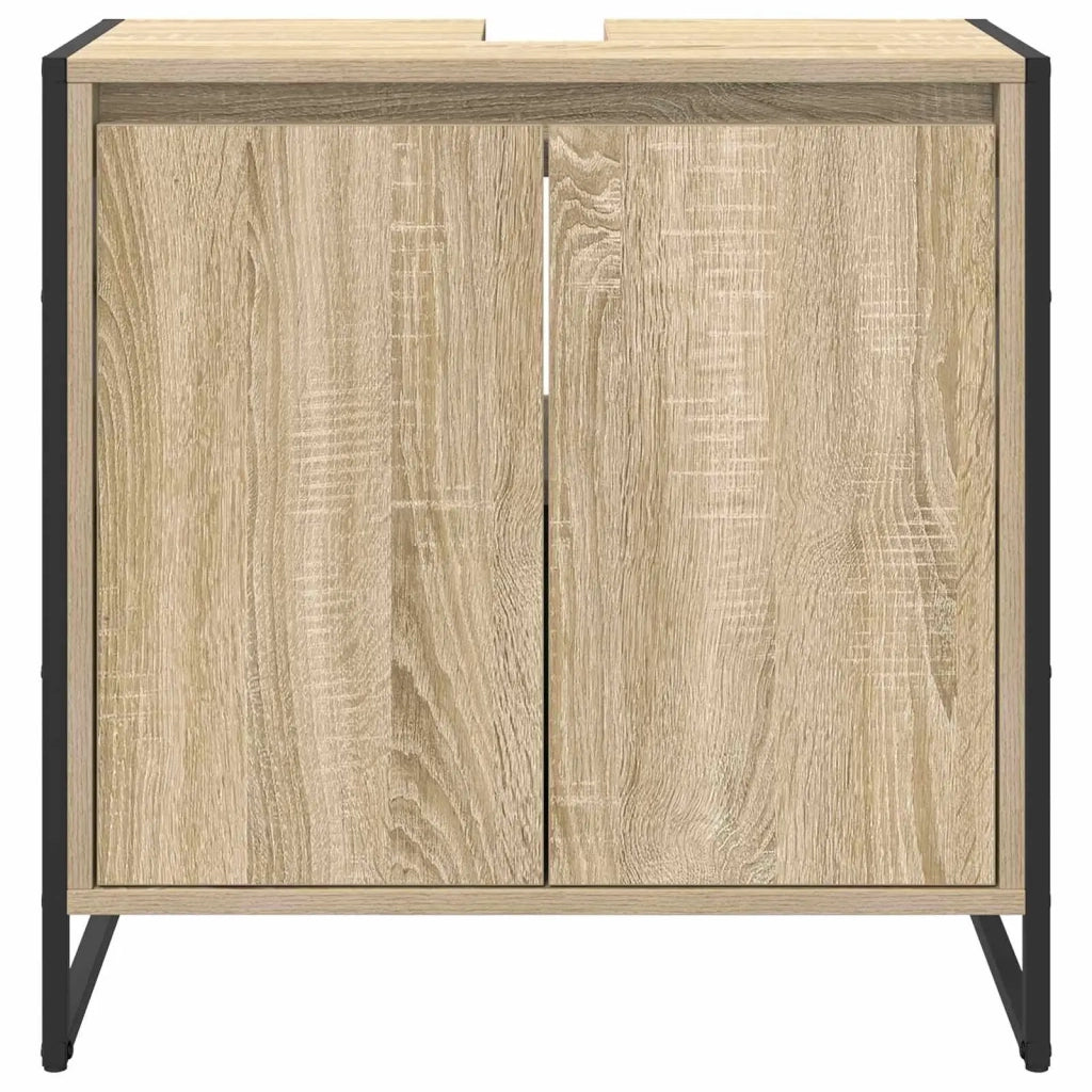 Mobile da Bagno | Armadio da bagno Sonoma 60 x 30 x 60 cm Legno multistrato