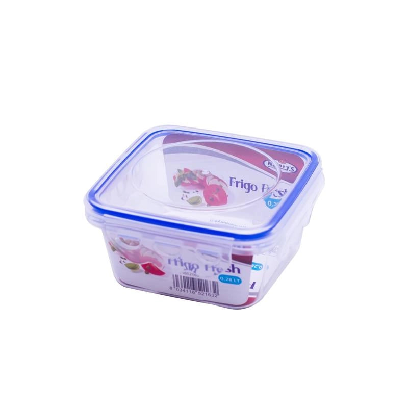 MAURY'S CONTENITORE FRIGO FRESH QUADRATO ALTO IN PLASTICA CAPIENZA 0,280 LITRI
