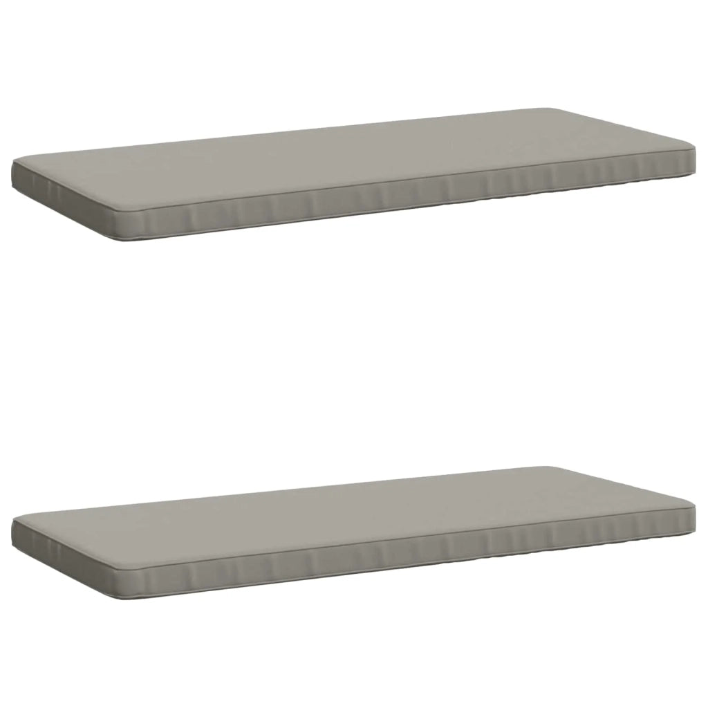 Cuscini per Panchina a 2 Pezzi VUGHT 2 pz 100% Poliestere 951845