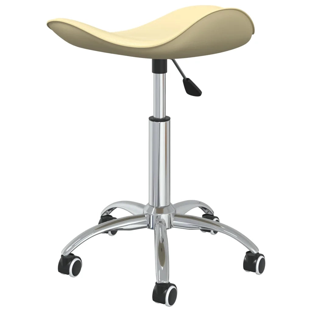 Sedia da Pranzo Girevole Crema in Similpelle 3088569