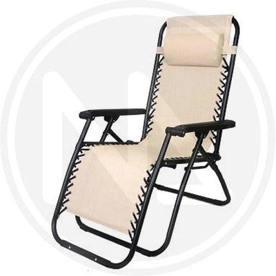SEDIA SDRAIO IN ALLUMINIO MULTIPOSIZIONE ALIVIO CM. 90X66X110H