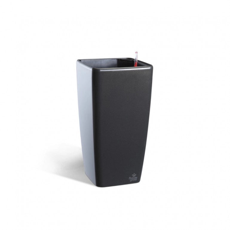 Vaso QUADRATO 22x22x41 cm, con sistema di auto-irrigazione
