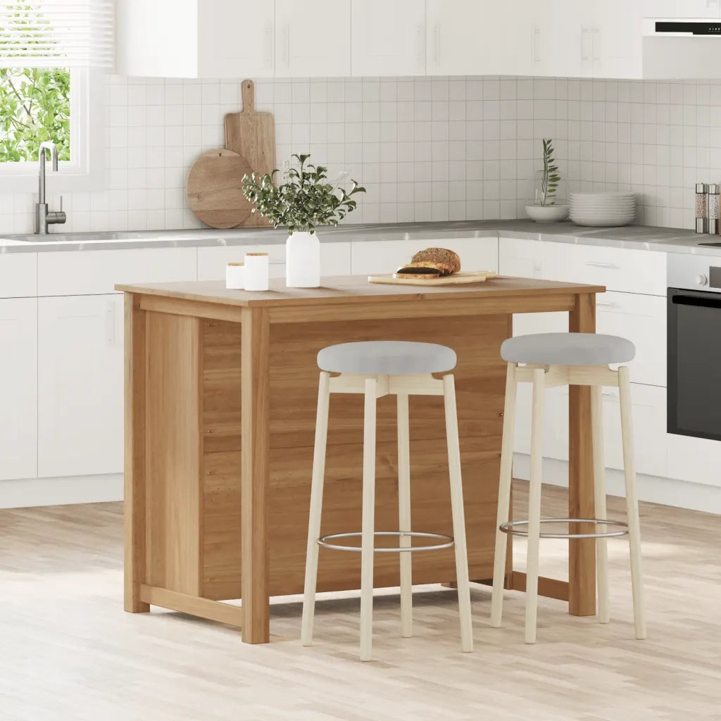 Isola da Cucina PANAMA 112x77x90 cm in Legno Massello di Pino CFW4706759