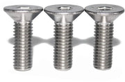 Viti a testa sottile M5x25 - 50 pezzi - filo completo - acciaio inox A2 - testa interna - resistente allo shock - viti