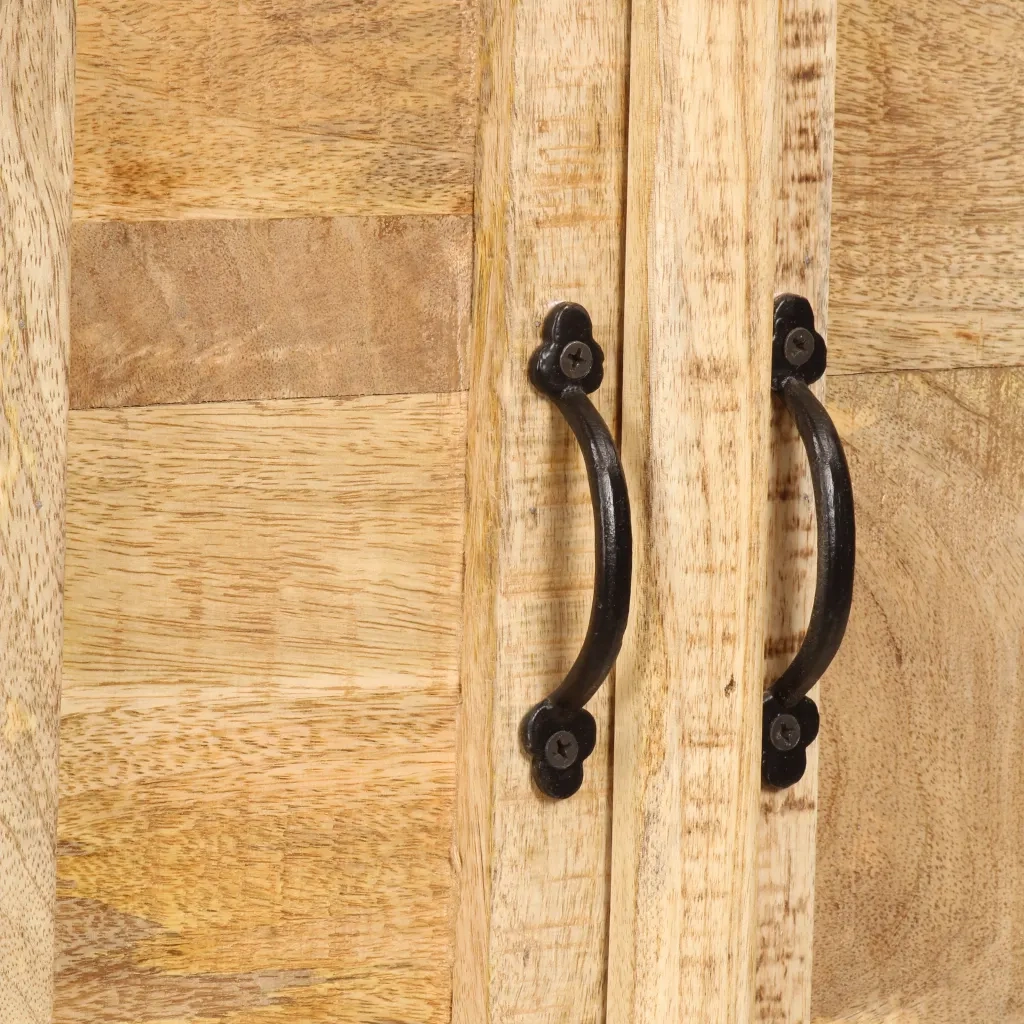 vidaXL Libreria 50x30x180 cm in Legno Massello di Mango