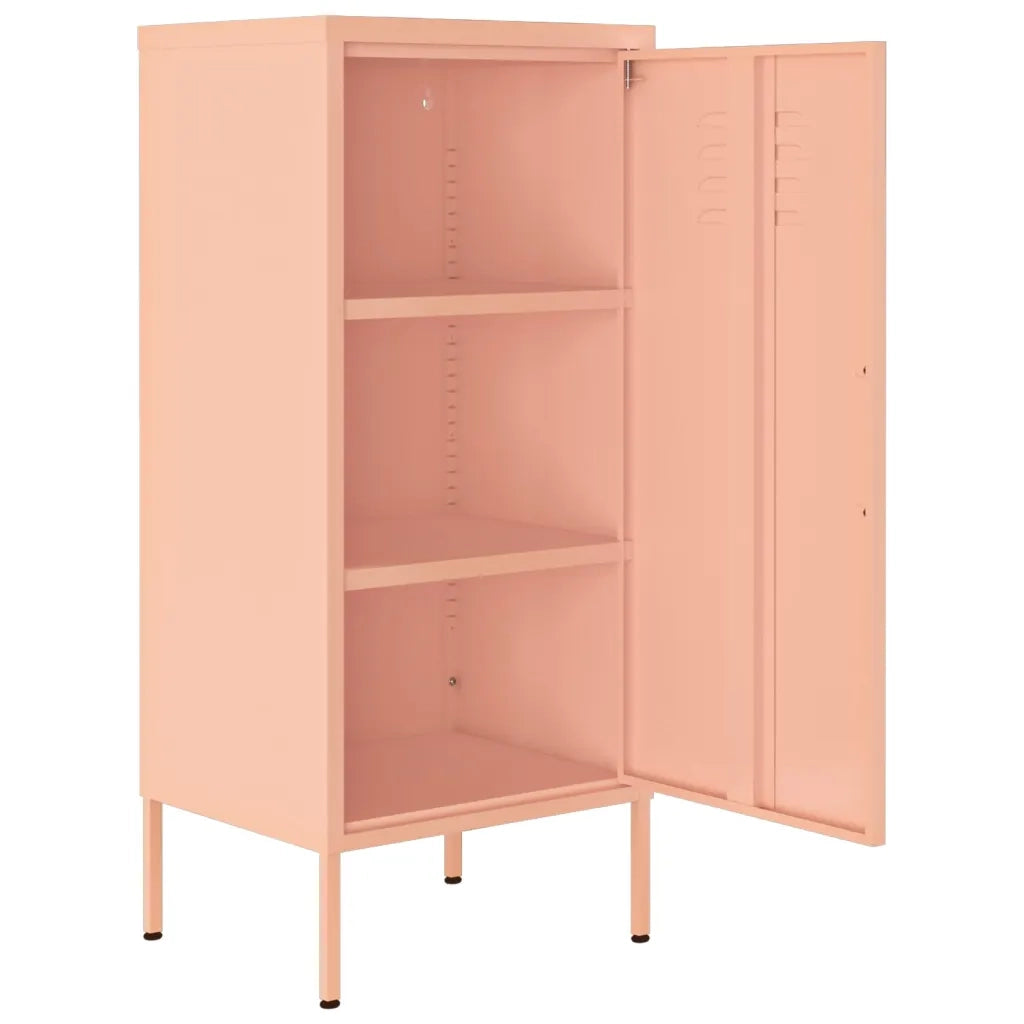 Armadietto Rosa 42,5x35x101,5 cm in Acciaio