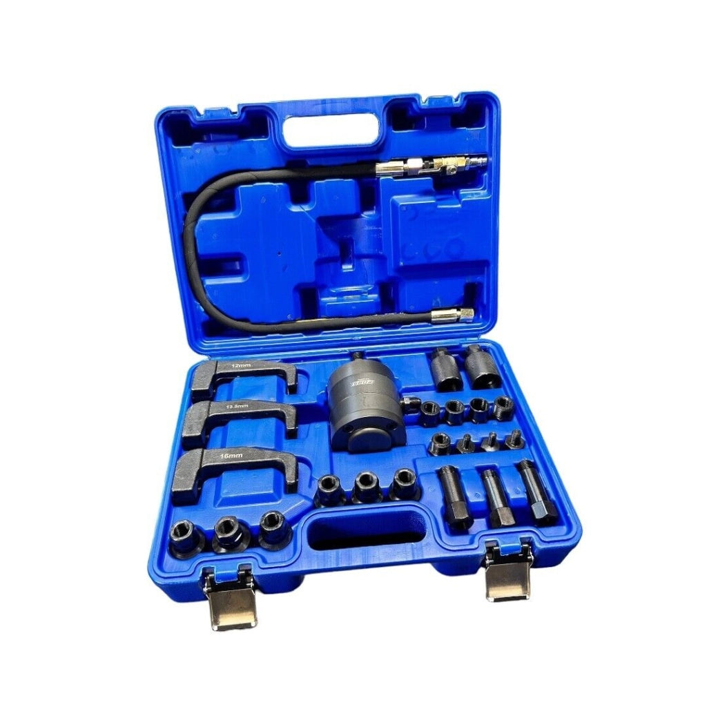 Kit estrattore pneumatico iniettore Diesel Rimozione Estrattore + 3 adattatori