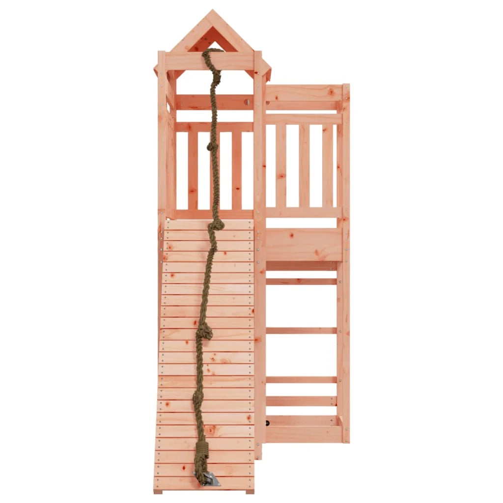 Casetta con parete da arrampicata 107 x 196 x 238 cm Legno massello Douglas 02_0004761