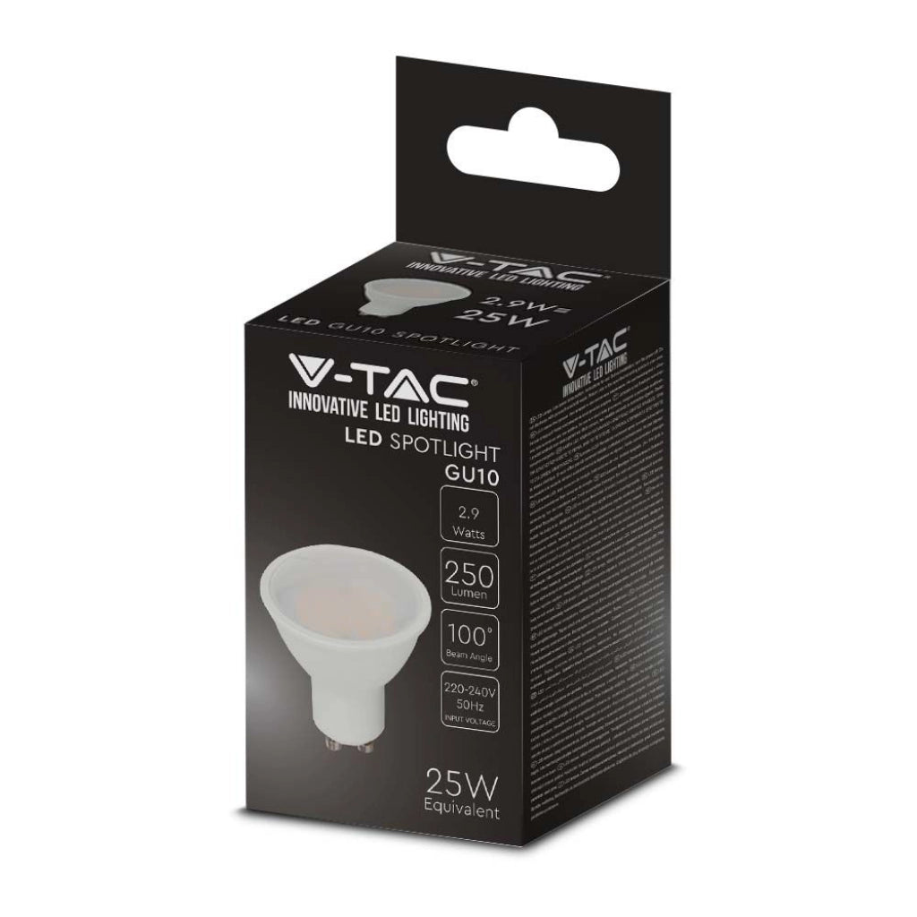 Spotlight a LED - Cover per latte di plastica bianca SMD da 2,9 W 3000K 3000K