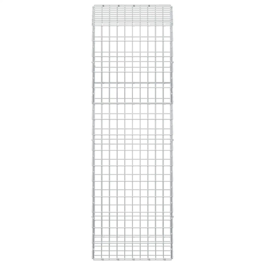 Gabione con Filo da 3,5 mm e Rete da 5x10 cm 50x50x150 cm 3462835
