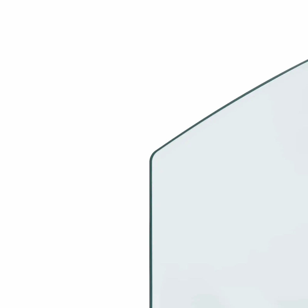 Piastra in vetro per camino Trasparente 100 x 60 cm Vetro CFW5442090