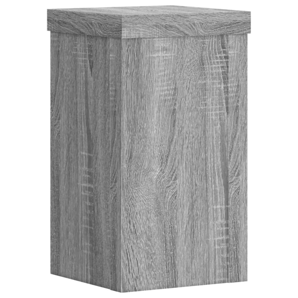 Portavasi mobili per fiori set da 2 legno ingegnerizzato Sonoma grigio 02_0045358