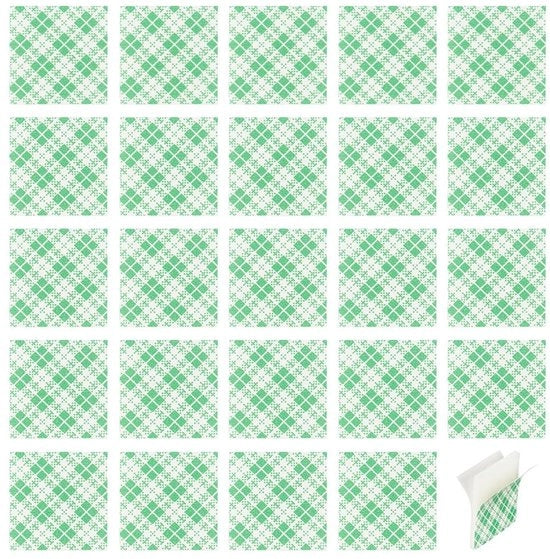 Adesivi quadrati a doppia aderenza 80 pezzi - Plastica 25mm - Adesivi per uso generico - Progetti DIY - Adesivi forti - Adesivi per uso domestico e ufficio