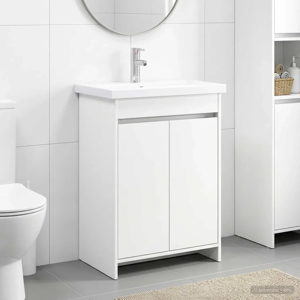 Set di mobili per il bagno Bianco 81 x 40 x 84,5 cm 3404282