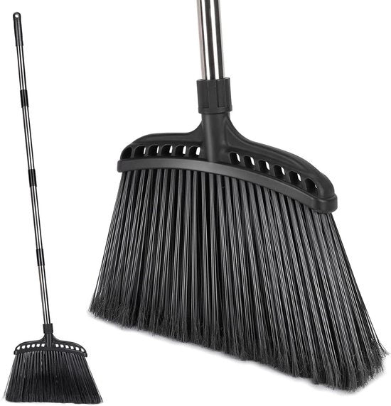 Beccaccia per giardinaggio con setole rigide - Spazzola esterna per esterni - 142 cm