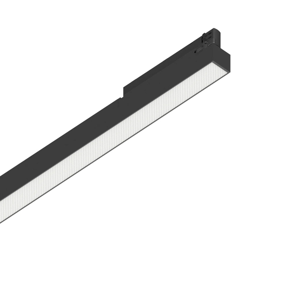 Faretto A Binario Display 1 Luce Led Integrato Nero 25W Dali