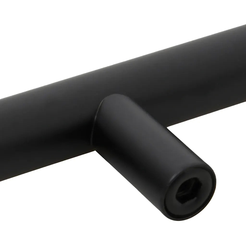 Maniglie per Mobili 5pz Nere 320mm in Acciaio Inox 155370