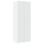 Credenza | Madia | Buffet da pranzo | Armadio da pranzo Bianca 70x42,5x185 cm in Legno Ingegnerizzato