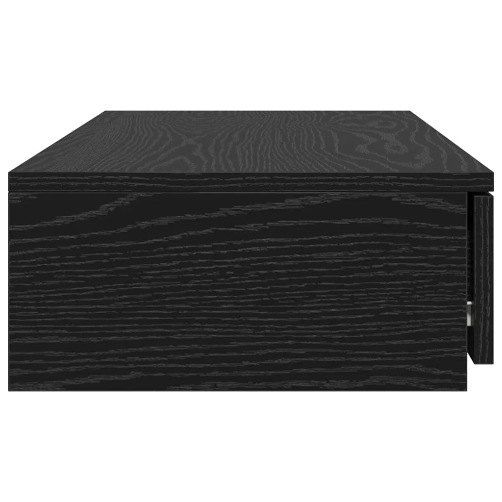 Cassetti per letto con cassetto Rovere Nero 90 x 36,5 x 16,5 cm 866932