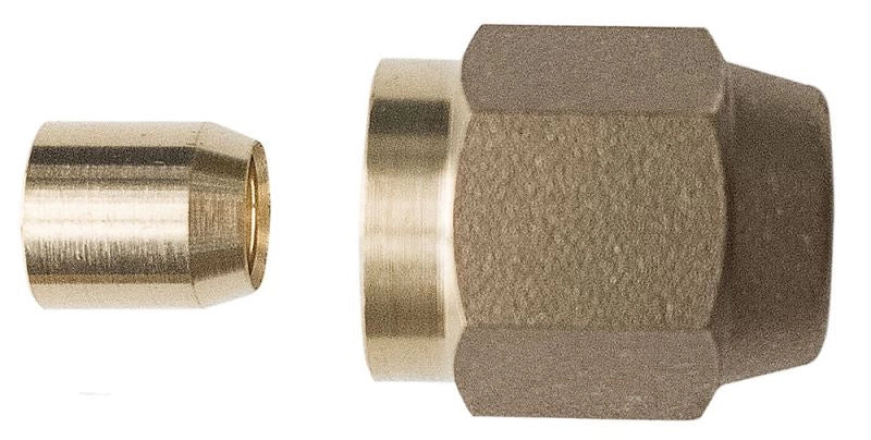 10 pz .RACCORDO AUTOCARTELLANTE RAME 3/8" GIUNTO clima CLIMATIZZATORE SENZA CARTELLATRICE