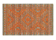 Tappeto Arredo Salotto Antiscivolo Scendiletto Camera Dis. Kenya By Suardi - 175x240 - Arancio