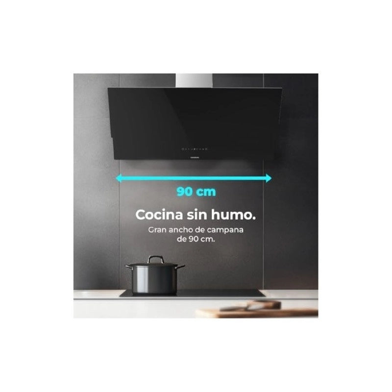 CECOTEC 02899 - Bolero Flux DT 908001 Glass Black A++