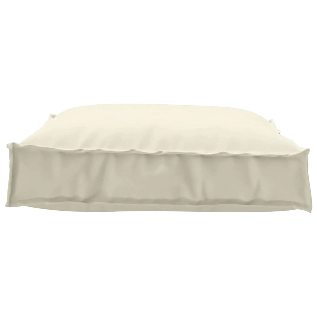 Cuscino Crema 70 x 70 x 12 cm Tessuto Oxford 42001500