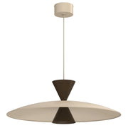 Lampada sospensione Mistic 1xGX53 beige marrone Luminex