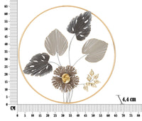 Pannello da Muro Rod Ø 65,4x4.4 cm in Ferro
