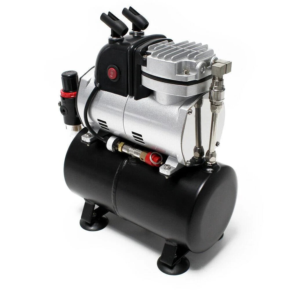 Compressore per aerografo serbatoio regolatore separatore d'acqua 16_0001728