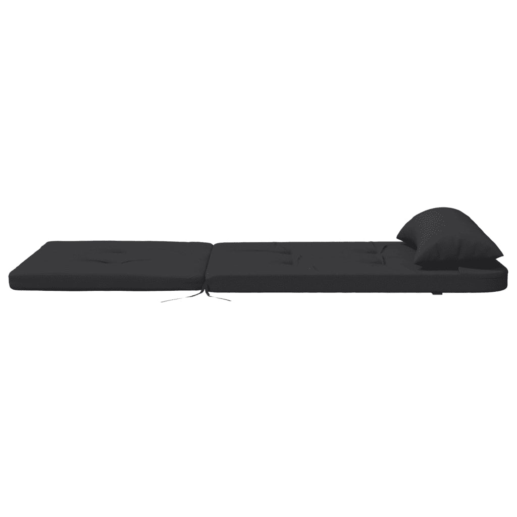 Cuscini per Sedia Adirondack 2 pz Neri in Tessuto Oxford 361837
