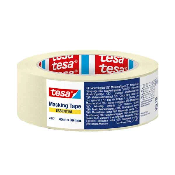 NASTRO PER MASCHERATURE ESSENTIAL '4347' mm 24x45 mt - 12 pezzi- TESA