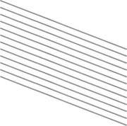 40 pezzi di Barra di Acciaio Inox a Sezione Circolare 1mm HSS per Macchine CNC - 100mm di Lunghezza.