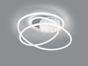 BOLOGNA PLAFONIERA LED 36W 5100lm, 4000K BIANCA CON DIMMERAZIONE AD INTERRUTTORE D.50CM