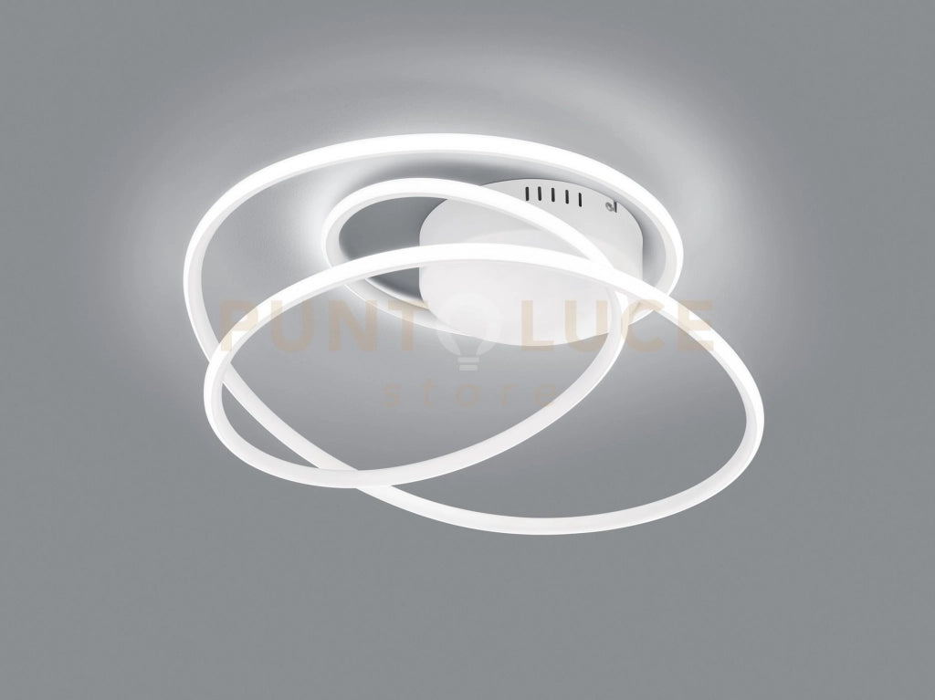 BOLOGNA PLAFONIERA LED 36W 5100lm, 4000K BIANCA CON DIMMERAZIONE AD INTERRUTTORE D.50CM